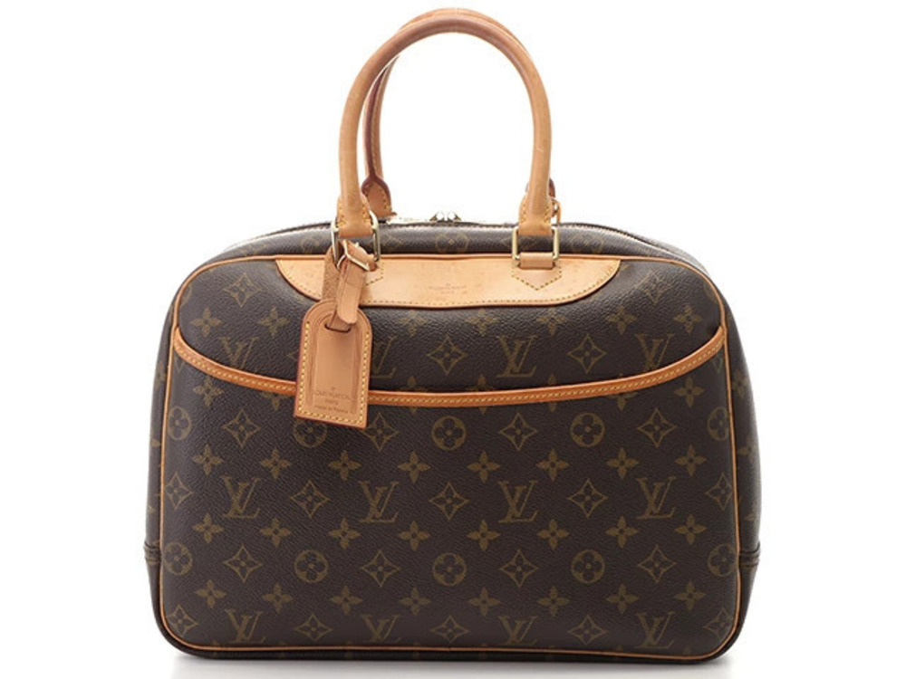 LOUIS VUITTON Deauville Monogram Boston Bag